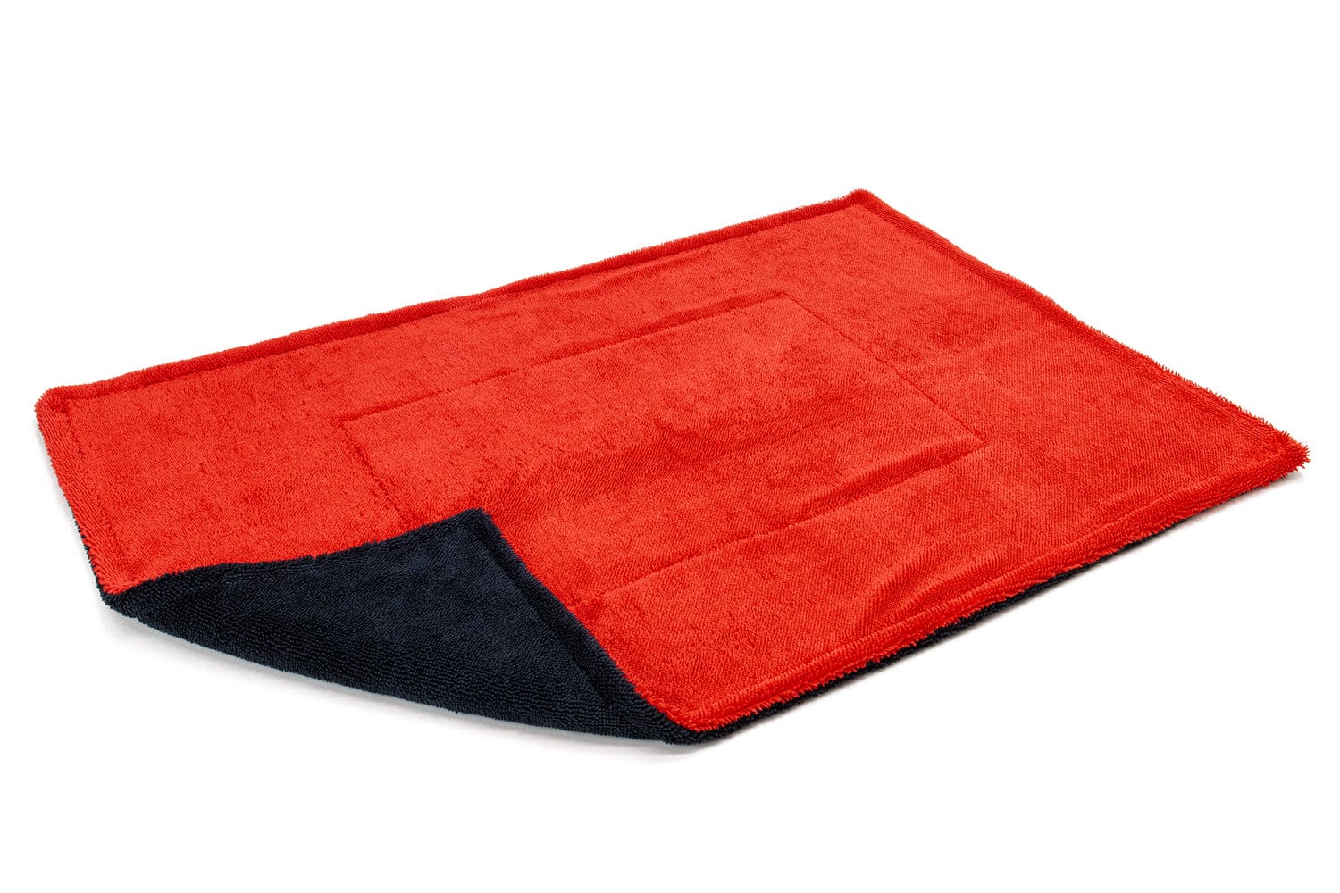 Autofiber Towel Red/Black Dreadnought MAX - Triple Layer Microfiber Twist Pile Drying Towel (20 in. x 30 in., 1400gsm) - 1 pack