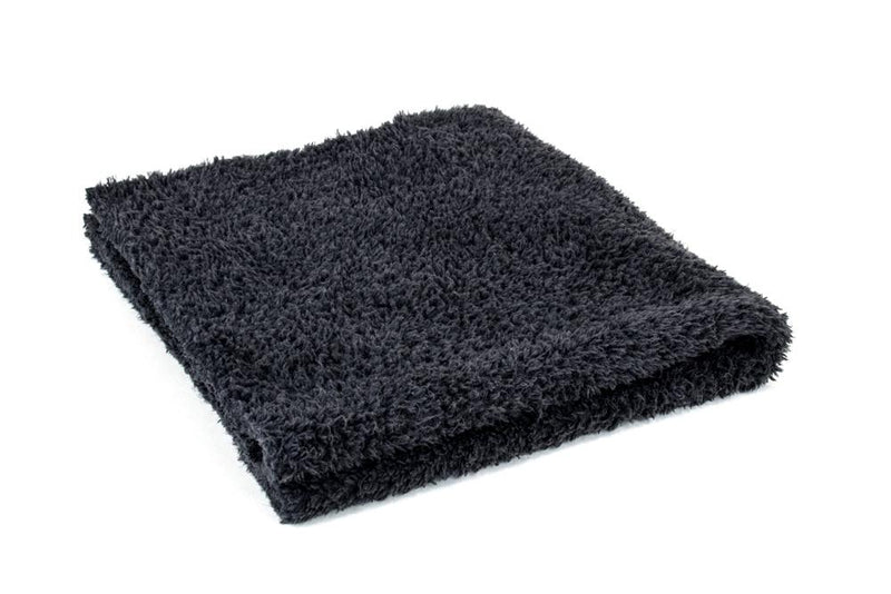 Autofiber Towel Black [Korean Plush 350] Microfiber Detailing Towel (16 in. x 16 in., 350 gsm) 10 pack BULK BUNDLE