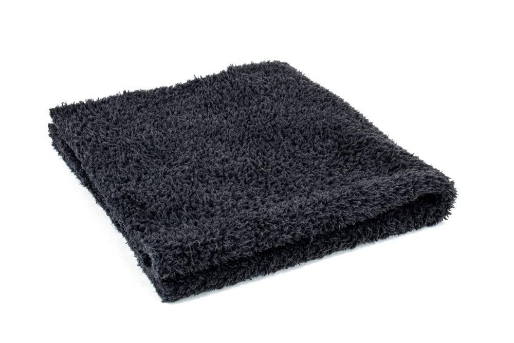 Autofiber Korean Plush 350 GSM Microfiber Towel 16x16 Gray- 10 Pack