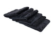 Autofiber Towel Black [Korean Plush 350] Edgeless Detailing Towels (16 in. x 16 in. 350 gsm) 6 pack