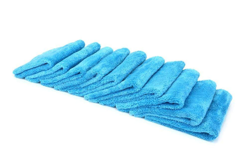 Autofiber Towel [Korean Plush 550] Edgeless Detailing Towels (16 in. x 16 in. 550 gsm) 10 pack BULK BUNDLE