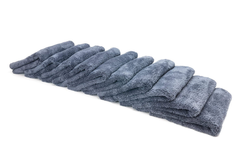 Autofiber Towel Dark Gray [Korean Plush 550] Edgeless Detailing Towels (16 in. x 16 in. 550 gsm) 10 pack