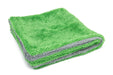 Autofiber Bulk Towel Green/Gray FULL CASE [Dreadnought Jr.] 1100gsm 16"x16" - 68/case
