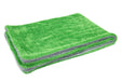 Autofiber Bulk Towel Green/Gray FULL CASE [Dreadnought] Drying Towel 1100gsm 20"x30" - 30/case