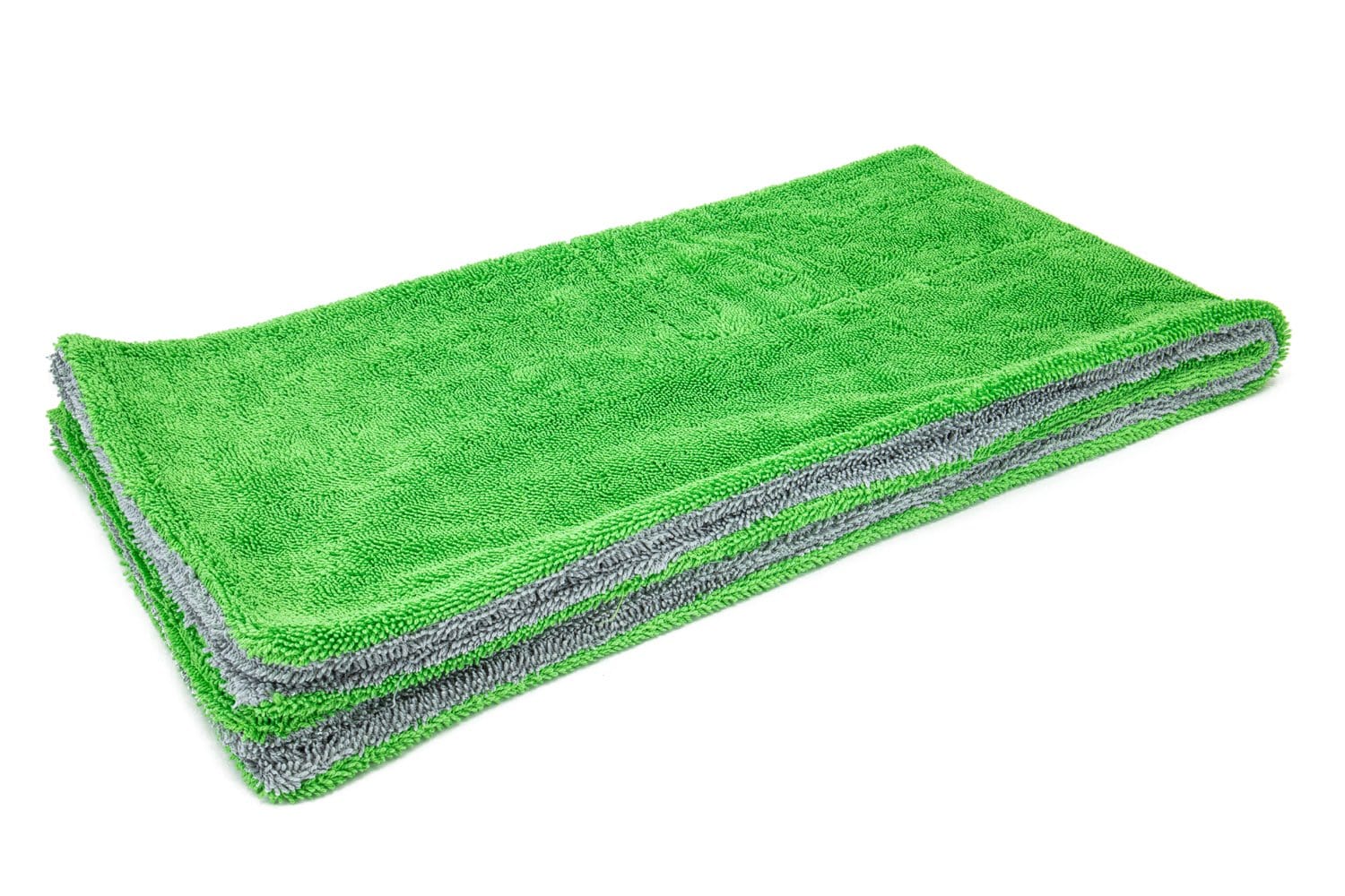 Autofiber Towel Green/Gray Dreadnought XL - Microfiber Car Drying Towel (20 in. x 40 in., 1100gsm) - 1 pack