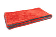 Autofiber Bulk Towel Red/Gray FULL CASE [Dreadnought XL] Drying Towel 1100gsm 20"x40" - 20/case