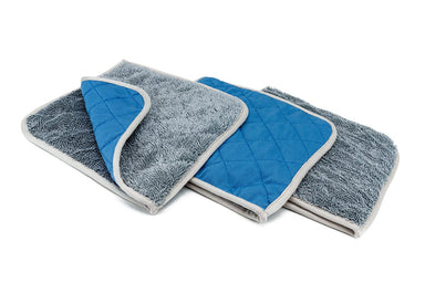Autofiber Towel [Smooth Glass Flip] Microfiber Glass Towels (8 in. x 8 in., 1000 gsm) 3 pack