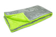 Autofiber Bulk Towel Green/Gray FULL CASE [Amphibian XL] Drying Towel 1100gsm 20"x40" - 20/case