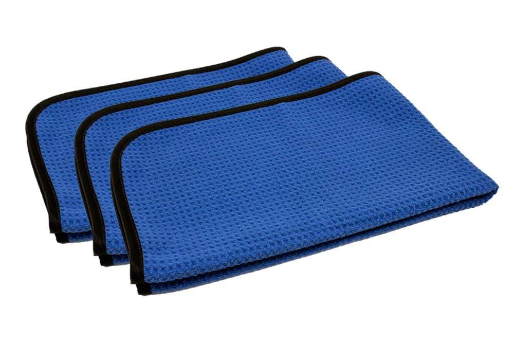 Autofiber Towels [Korean Waffle] Ultra Soft Microfiber Waffle Weave Drying & Glass Towel (16 in. x 24 in., 460 gsm) 3 pack