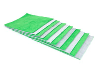 Autofiber Green [Saver Sheet] Coating Applicator Towel with Barrier Layer (8 in. x 8 in.) - 12 pack