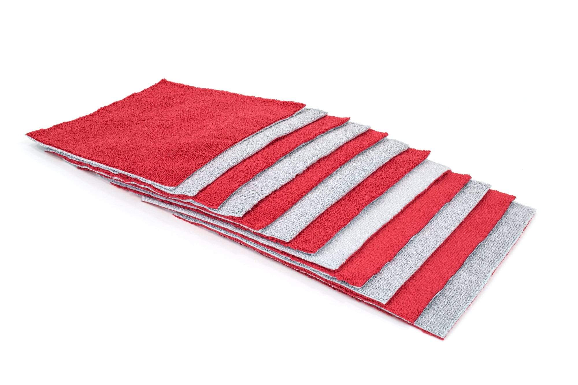 Autofiber Red [Saver Sheet] Coating Applicator Towel with Barrier Layer (8 in. x 8 in.) - 12 pack