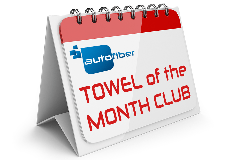 Autofiber Clubs Club [Towel of the Month Club] One Sample Per Month for 1 Year (12 samples)