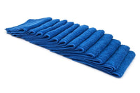 Autofiber Towel Blue [Cost What!] Microfiber Shop Rag (16 in. x 16 in.) - 10 pack